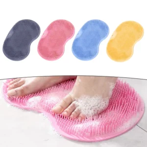 Lazy Back Scrub Artifact Back Scrub Foot Scrub Back Pad Bath Brush Bath Brush 30*23cm Silicone Bath Brush Bathroom Products